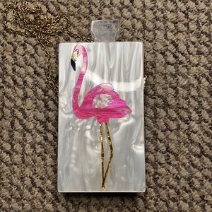 Milanblocks Acrylic Perfume Bottle Clutch